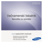 Samsung CLX-6200FX Uporabniški priročnik