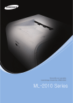 Samsung ML-2010 Uporabniški priročnik