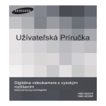 Samsung HMX-M20BP Užívateľská príručka