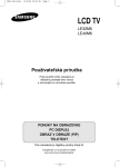 Samsung LE32M61B Užívateľská príručka