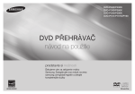 Samsung DVD-P191 Užívateľská príručka
