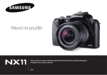 Samsung NX11 Užívateľská príručka