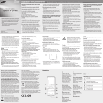 Samsung E1050 Korisničko uputstvo