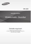 Samsung Soundbar Korisničko uputstvo