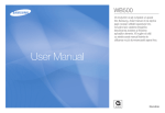 Samsung WB500 Manual de utilizare