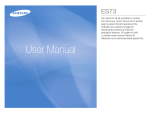 Samsung ES73 Manual de utilizare