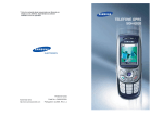 Samsung SGH-E820 manual de utilizador