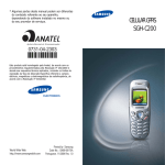Samsung SGH-C200 manual de utilizador