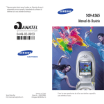 Samsung SCH-A565 manual de utilizador