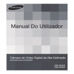 Samsung HMX-M20BP manual de utilizador