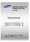 Samsung HT-DB300 manual de utilizador