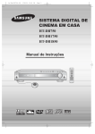 Samsung HT-DB1850 manual de utilizador