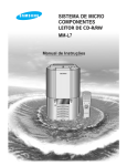 Samsung MM-L7 manual de utilizador