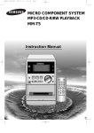 Samsung MM-T5 manual de utilizador