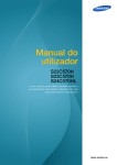 Samsung 27" FULL HD Monitor Plano C570 Série 5 manual de utilizador