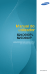 Samsung 24" Led Monitor manual de utilizador