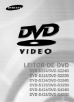 Samsung DVD-S224 manual de utilizador