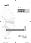 Samsung DVD-R155 manual de utilizador