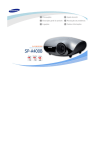 Samsung SP-A400B manual de utilizador