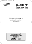 Samsung PS-42V4S manual de utilizador