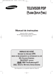 Samsung PS-42P4A1 manual de utilizador