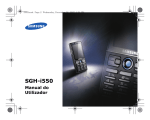 Samsung SGH-I550 manual de utilizador