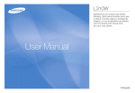Samsung L310W manual de utilizador