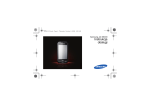 Samsung GT-S8000 Instrukcja obsługi