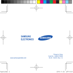 Samsung BHF4000 Instrukcja obsługi