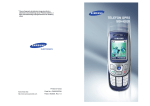 Samsung SGH-E820 Instrukcja obsługi