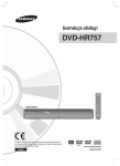 Samsung DVD-HR757 Instrukcja obsługi