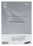 Samsung RW33, pojemność 33 butelki, 120 l Instrukcja obsługi