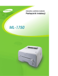 Samsung ML-1750 Instrukcja obsługi