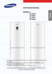 Samsung W07 BMF with No Frost, 286 L, Snow White Bruksanvisning