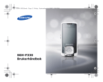 Samsung Samsung SGH-F330 Bruksanvisning