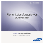 Samsung CLX-9252NA Bruksanvisning