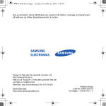 Samsung GT-B7610 Bruksanvisning