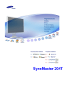 Samsung 204T User Manual
