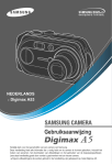 Samsung DIGIMAX A5 User Manual