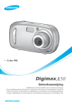 Samsung DIGIMAX A502 User Manual