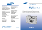 Samsung DIGIMAX 300 User Manual