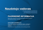 Samsung SCX-4655FN Vartotojo vadovas