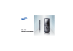 Samsung SGH-J150 Lietotāja rokasgrāmata