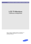 Samsung 20'' TV
Monitor Lietotāja rokasgrāmata