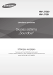 Samsung HW-J7501 Lietotāja rokasgrāmata