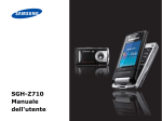 Samsung SGH-Z710 User Manual