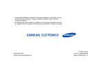 Samsung SGH-P300 User Manual