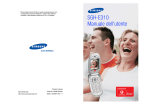 Samsung SGH-E310 User Manual