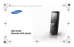 Samsung SGH-E200B User Manual
