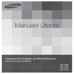 Samsung HMX-U20BP User Manual